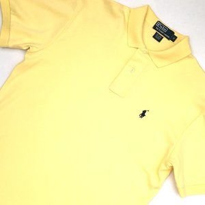POLO Ralph Lauren Classic Yellow Polo - S